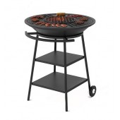 Чугунный Fantastic Grill Везувий Ø 700 (чаша+подставка+плита Gurman Ø700+крышка)